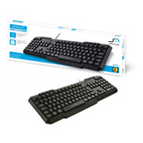 Teclado Multilaser Multimidia Usb Preto Usb 2.0 Tc206