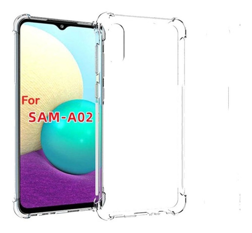 Funda Tpu Reforzada Esquineros Para Samsung Galaxy A02