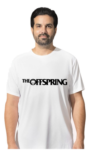 Remera Blanca The Offspring - Manga Corta Unisex - Rock Moda