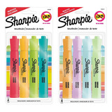 Resaltadores Sharpie Tank X 8 Colores Fluo Y Pastel