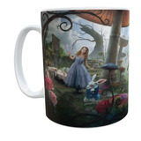 Taza Cerámica  Alicia En Pais De Las Maravillas Sublimada