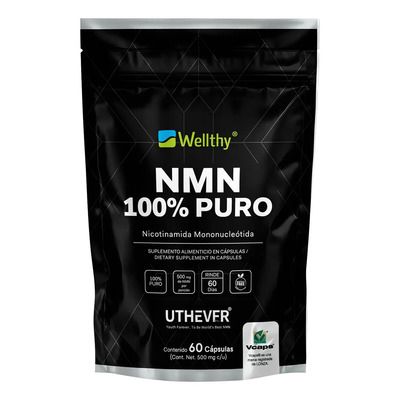 Nmn 60 Caps Wellthy Sabor Sin Sabor | Envío gratis