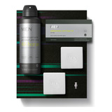 Kit Men: Desodorante Aerossol 75g + Sabonete 90g + Caixa Fragrância Amadeirado