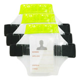 Porta Carnet Brazo Brazalete Vertical X3 Reflectivo Identifi