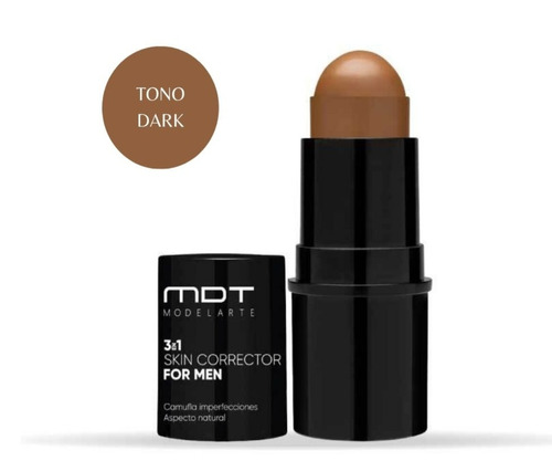 Base Corrector En Barra Para Hombre Tono: Dark