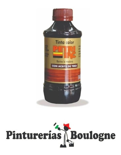 Tinta Para Madera Y Barniz Petrilac 60 Cc Colores. 