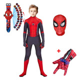 Disfraz De Spider-man Para Niños Adultos Traje De Superhéroe