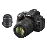 Cámara Nikon D5200  + 2 Lentes 15-55 Y 55-300 + Extras