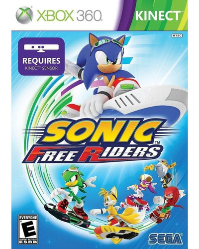 Xbox 360 - Sonic Free Riders - Juego Físico Original U