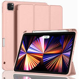 Funda Para iPad Pro De 11 2022 Con Portalapices - Rose Gold 