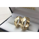 Anillos De Boda Oro 10k 6mm Grabado Estuche Envio Gratis