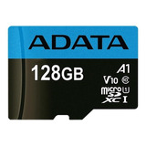 Tarjeta De Memoria Adata Micro Sd  128gb V10 Con Adaptador