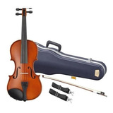 Yamaha V3ska34 Violin Acustico Estudio 3/4 Estuche Brea Arco Color Café