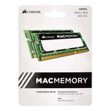 Kit Mac Corsair 16gb 2x8gb Ddr3 - 1600 Mhz Mac Book E iMac