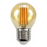 Lampara Vintage Led Filamento Ambar 4w Guirnalda Candela