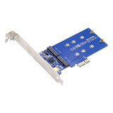 Nfhk Dual Sata Ngff Key B+m Ssd A Pci-e 1x Placa Base Adapta