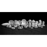 Set Juego Compoteras Porcelana X18 Vajilla Deco Tsuji 450