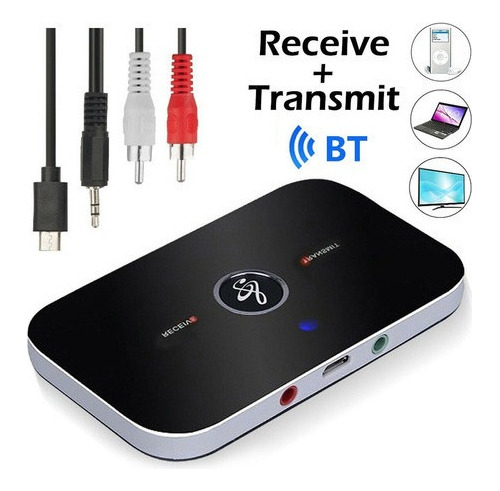 Transmisor De Audio Receptor Bluetooth Señal Tv Sonido 2 In