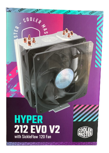 Cooler Master Hyper 212 Evo P/ Intel 1200 E Amd Am4 Ryzen