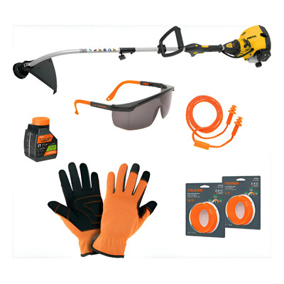 Kit De Desbrozadora De Césped Gasolina 25 Cc 1 Hp Pretul | Meses sin interés