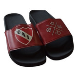 Ojotas Chancletas Rojo Futbol