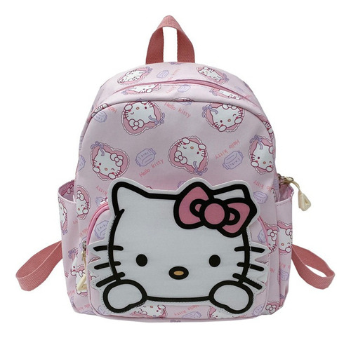 Linda Mochila Sanrio Kuromi Para Niñas De Escuela Primaria