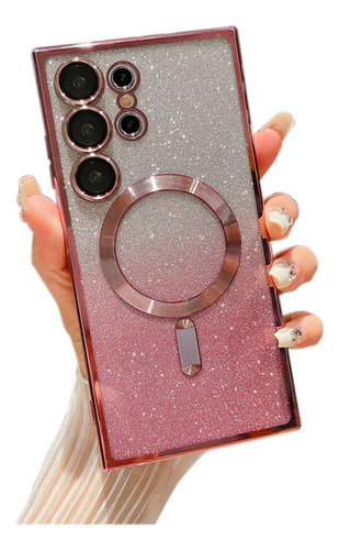 Funda Bling Para Samsung Galaxy S24u Para Magsafe Uso Rudo 1