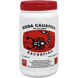 Soda Caustica Escorpião 1kg