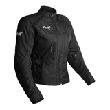 Chamarra Moto Dama Protecciónes Térmica Impermeable Ventilad