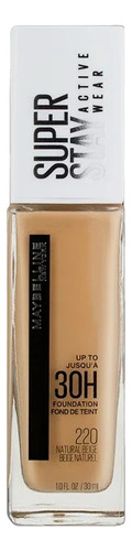 Base Líquida Maybelline Superstay Tono Natural Beige 30ml