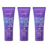 Gel De Cabelo Aussie Instant Freeze Maximum Hold Com Óleo De