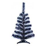 Árvore De Natal 60cm C/50 Galhos Nevada Mesa/sala/escritorio