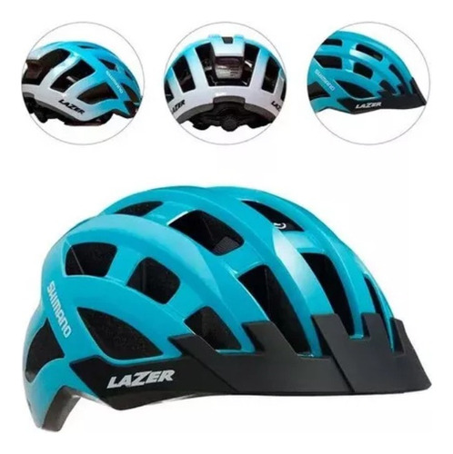 Capacete Shimano Lazer Compact Bike Tamanho Único Ciclismo