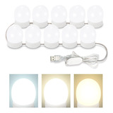 Focos Led Regulables Para Espejo De Tocador 10  Luces