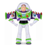 Toy Story Buzz Lightyear Con Alas Parlante 6 Frases C/luces 