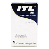 Itraconazol Veterinário 25 Mg Original 