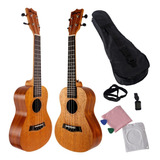 Ukelele 23 Pulgadas Ukulele Profesional, Estuche, Afinador +