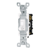 Interruptor Vertical De Palanca, Blanco, Volteck 47720