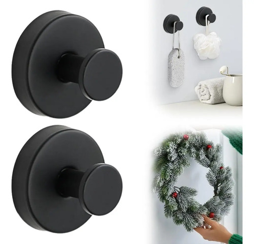 Ganchos De Acero Inoxidable Con Adhesivo Fuerte Para Navidad