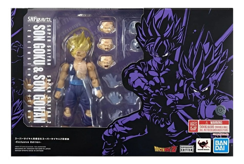 Figuras Ss Son Goku & Ss2 Son Gohan S.h.figuarts Exclusivo