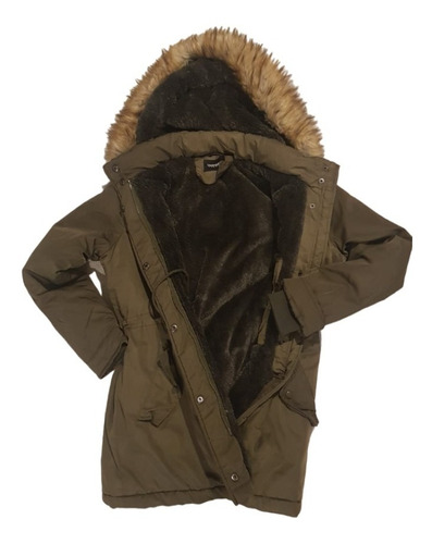 Campera Parka Con Peluche Importada