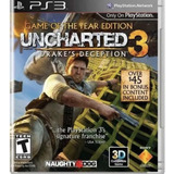 Jogo Uncharted Playstation 3 - Ps3 - Original Mídia Física