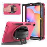 Funda Batyue Para Galaxy Tab S6 Lite Anti Impactos Rosa