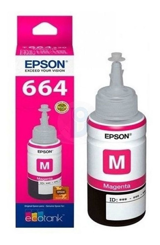 Epson Botella Tinta Magenta T664320 T664