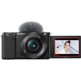 Cámara Sony Alpha Zv-e10 Mirrorless Vlogging + Lente 16-50mm