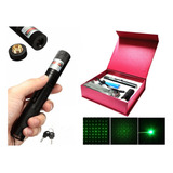 Caneta Laser Pointer Ultra Forte Verde Alcance 50km+ Potente