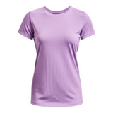 Camiseta Under Armour Tech Ssc Mujer-lila