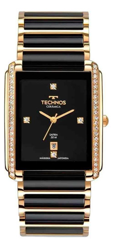 Relógio Feminino Technos Elegance Ceramic Gn10ay/9p