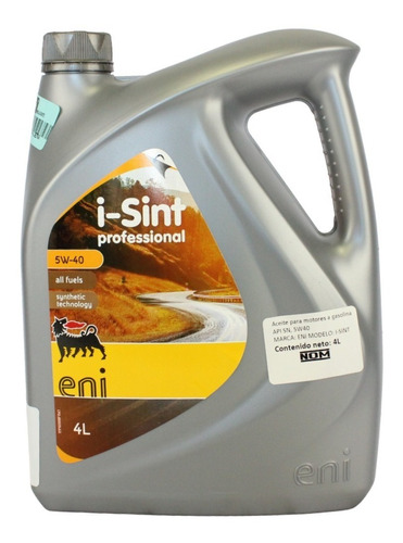 Aceite 100% S I N T E T I C O 5w40 Motores Gasolina Y Diesel