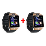 2 X Teléfono Celular Reloj Inteligente Dz09 Smartwatch